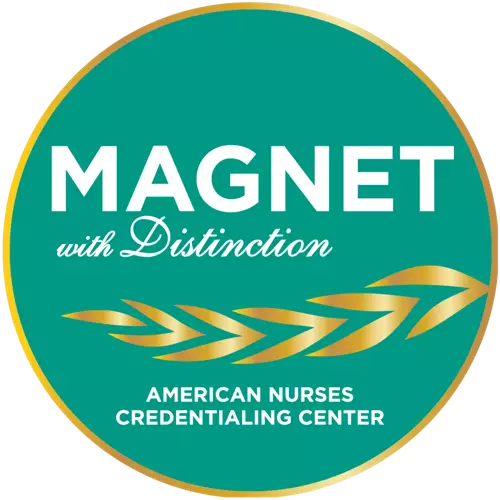 Magnet distinction logo